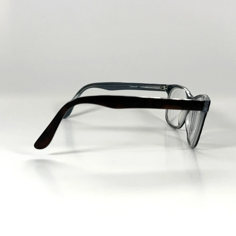 VERA WANG V347 TO Eyeglasses Frame Only 51-19-137 Black Texturized 59 Handmade